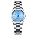 6 Colors Watch Luxury Women's Casual Watches Waterproof Watch Women Fashion Dress Rhinestone WristWatch CX021B