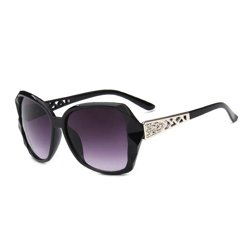 New 2022 big box polarized sunglasses han edition tide female uv web celebrity sunglasses driving round glasses female