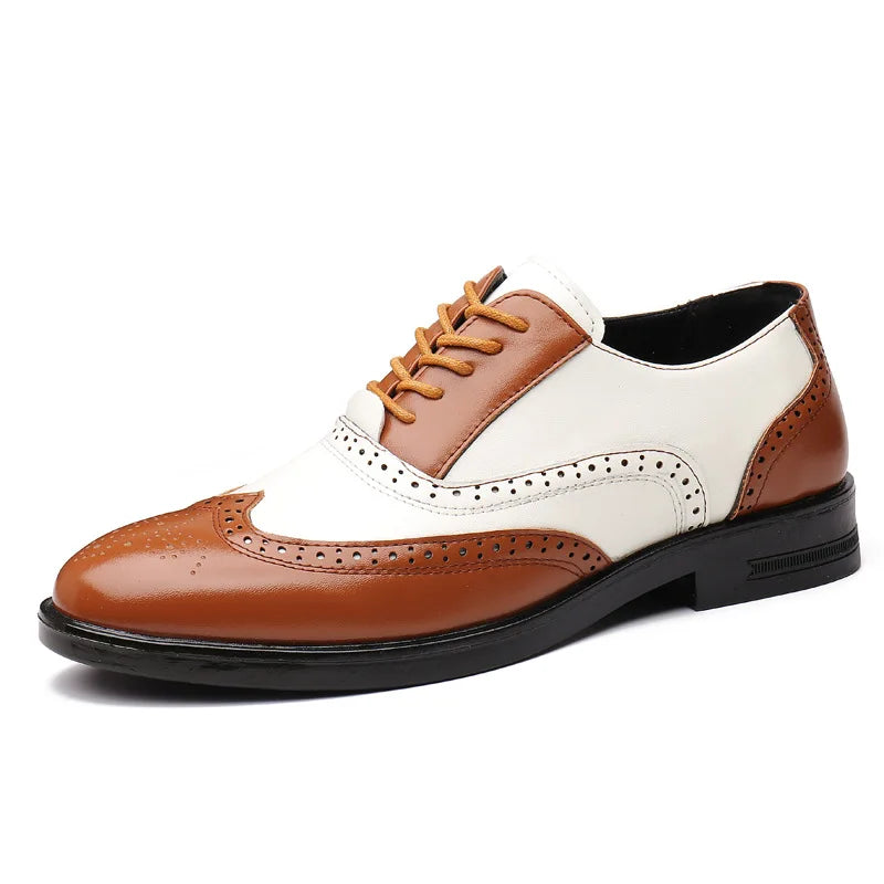Leather Wedding Party Men Dress Shoes