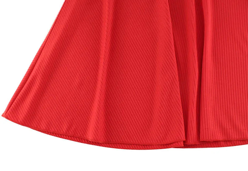 Fashion Solid Women's Mini Dresses A-Line Knitted Sheer Slim Fit Long Sleeves Bodycon O-Neck Party Streetwear Vestidos