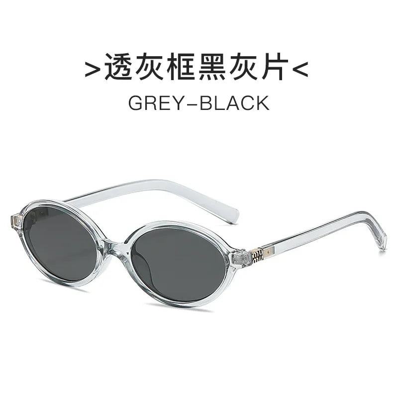 Designer UV400 Sunglasses Women Men New Trendy Oval Sun Glasses Ladies Vintage Small Round Gafas De Sol