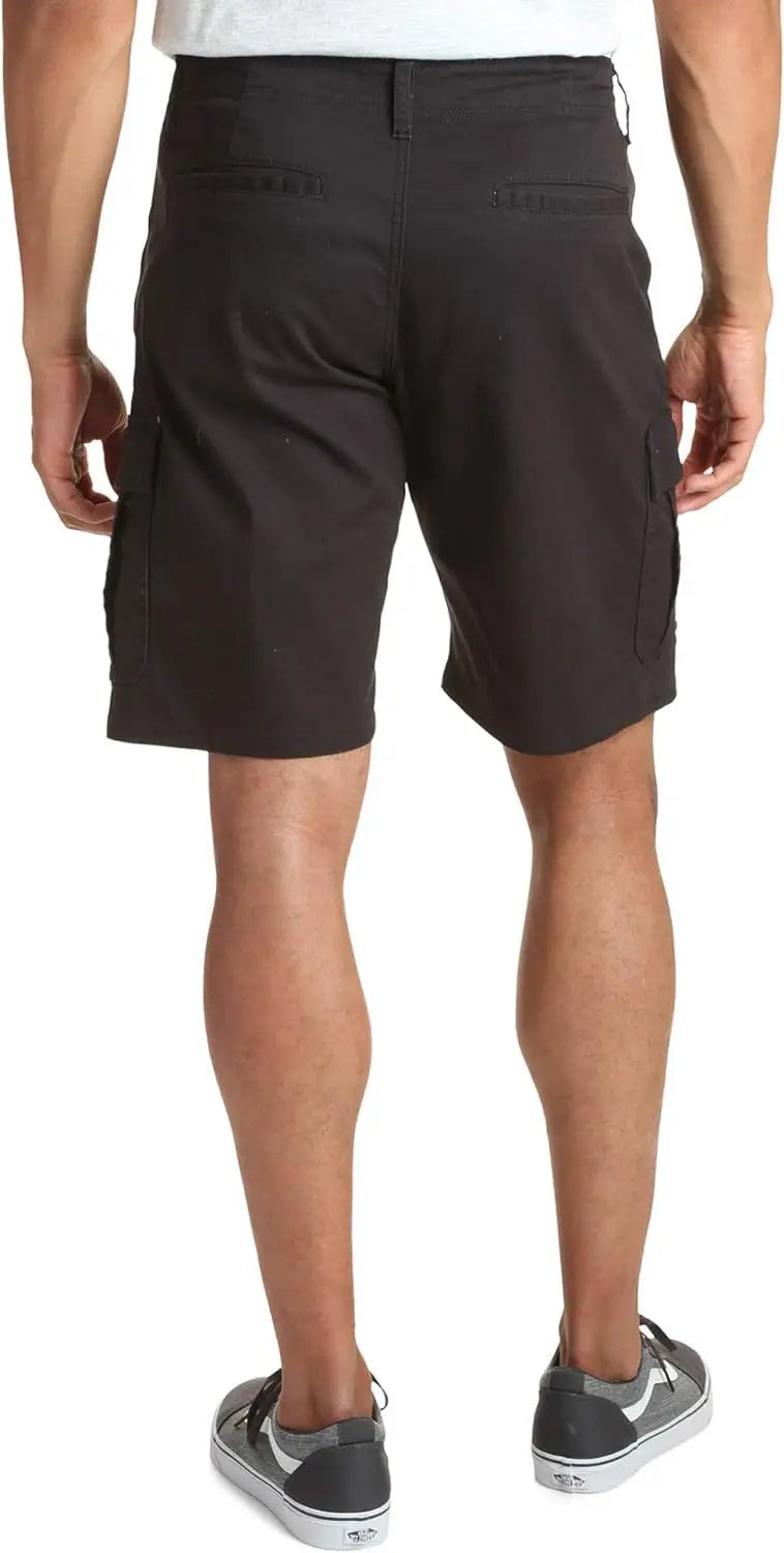 Men Cargo Shorts Men Multi Pocket Tactical Shorts Men Outdoor Casual Hiking Camping Straight Fit Shorts Breathable Mens Shorts