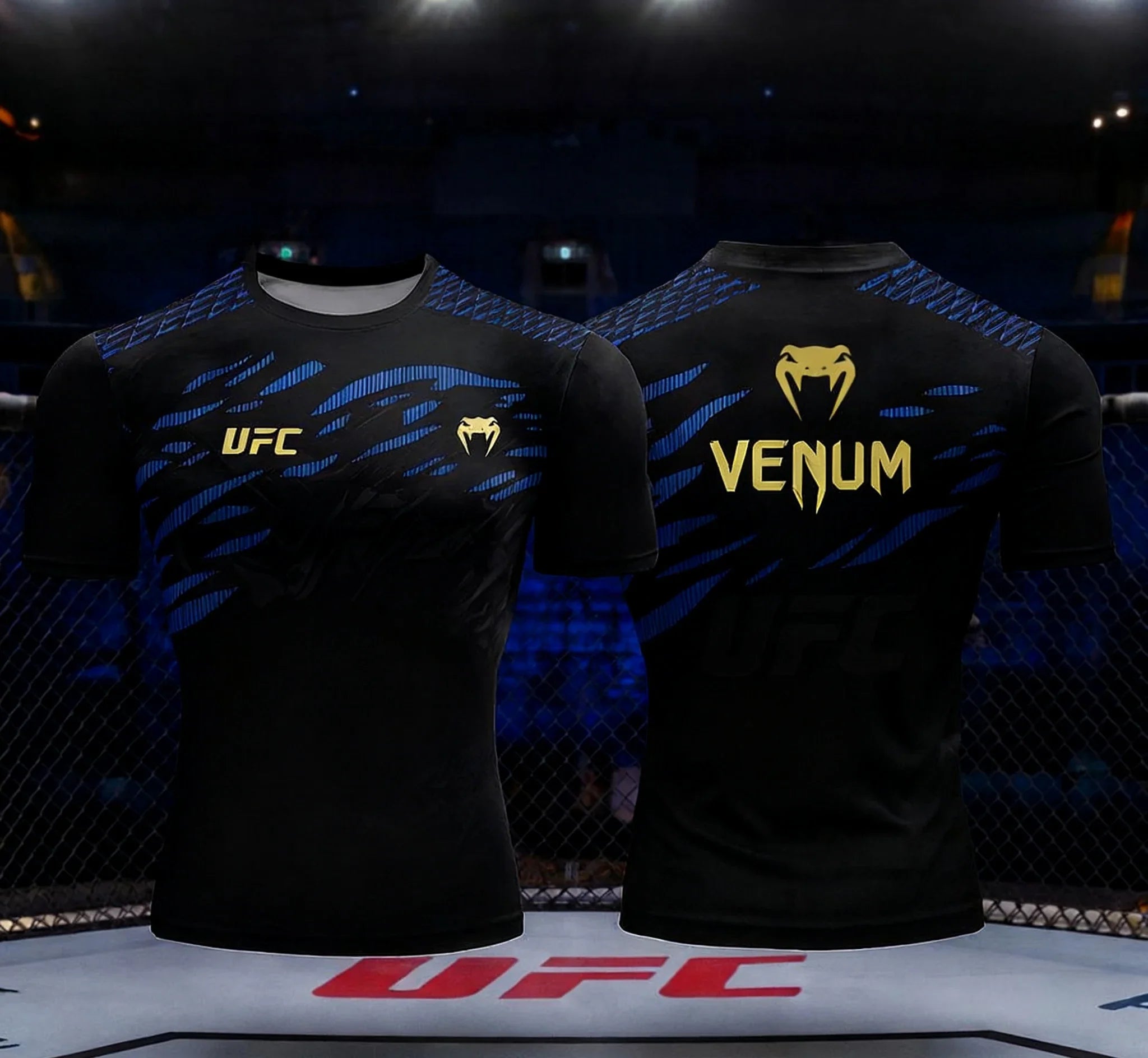 تي شيرت رجالي للتدريب UFC مطبوع بتقنية ثلاثية الأبعاد، صيفي بأكمام قصيرة، قميص رياضي كاجوال ومريح، للملاكمة وصالة الألعاب الرياضية MMA وأزياء الشارع