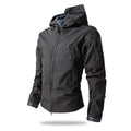 Lurker Shark Skin Soft Shell سترة تكتيكية للرجال، معطف بغطاء للرأس مقاوم للماء من الصوف، ملابس صيد، جاكيت مموه جديد للخريف في الهواء الطلق
