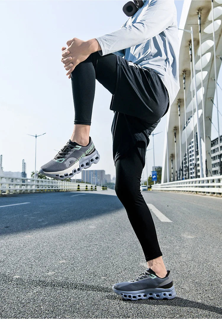 Men's Cushioning Running Shoes Lightweight Athletic Casual Sneakers Male Non-Slip Sports Shoes Outdoor Travel Walking Shoes