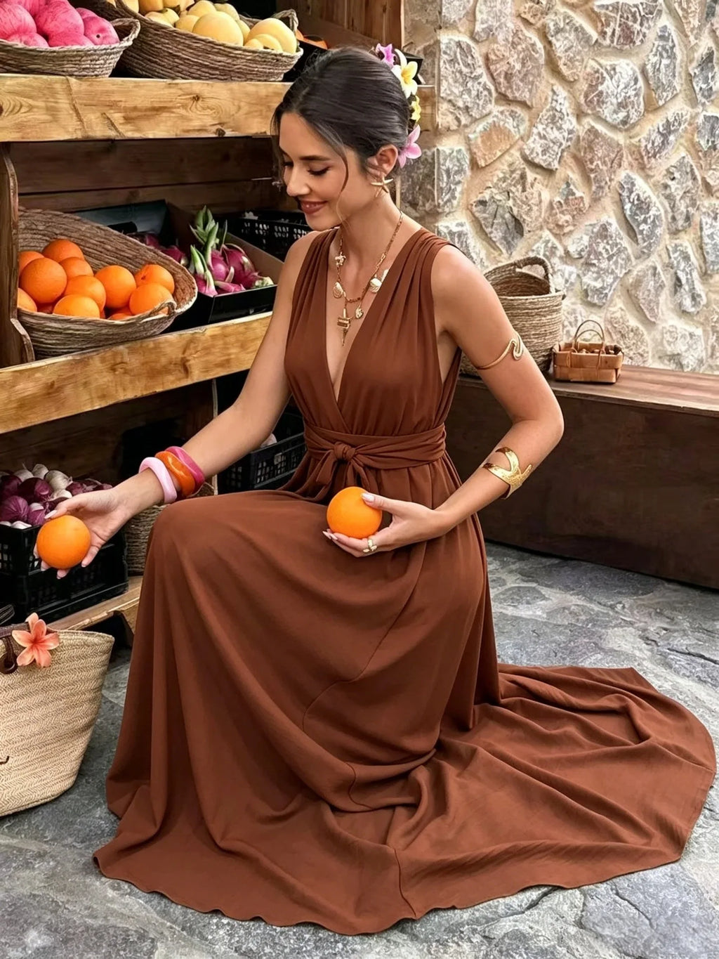 Sexy Women Multiway Wrap Convertible Boho Maxi Club Red Dress Bandage Long Dress Party Bridesmaids Infinity Robe Longue Femme