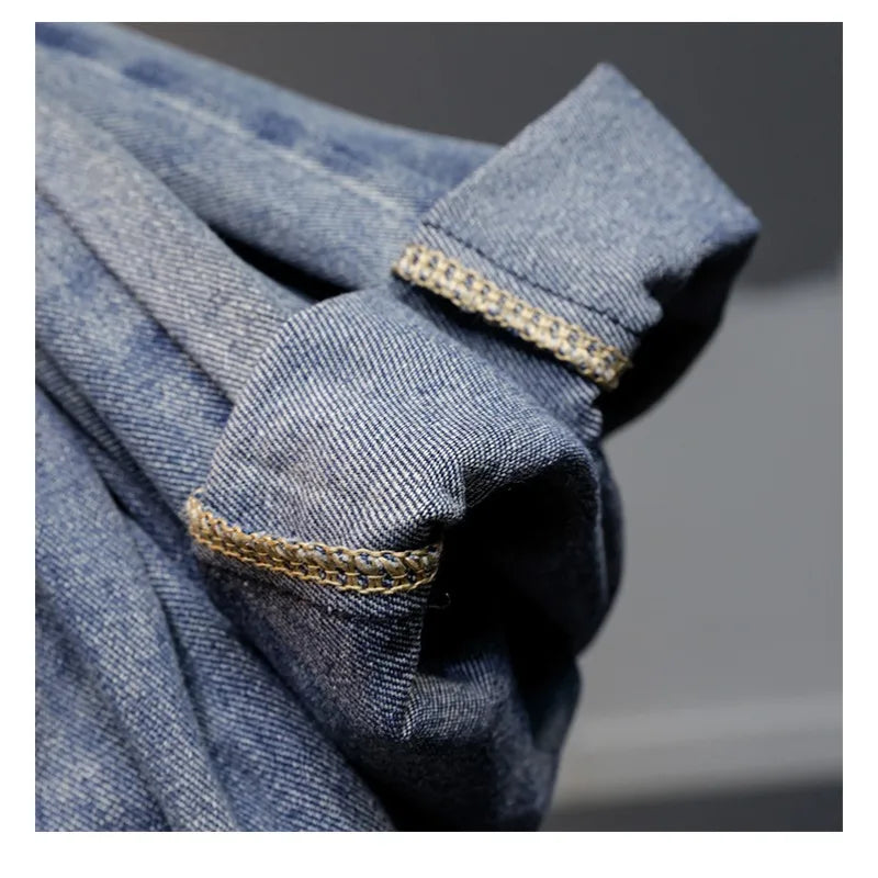 Men's Loose Straight Leg Jeans 2026 New Style Casual Comfortable Men's Denim Trousers Fashionable Male Fashion