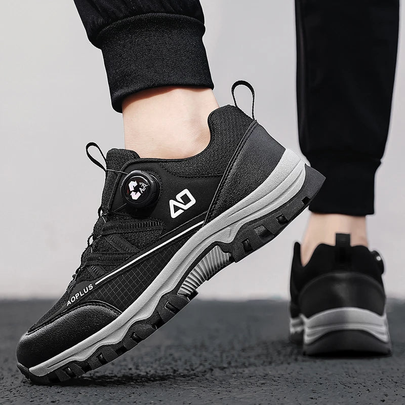 New Fashionable Hiking shoes, Outdoor Men's Walking shoes, Travel Hiking shoes - Comfortable and Breathable, Large size 10