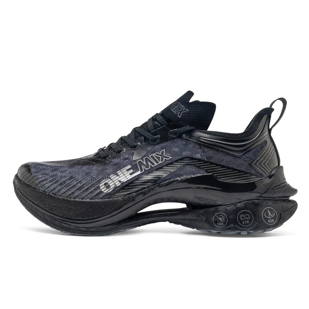 Trail Racing Running Shoes Cushion Breathable Mesh Stable Wearable Outdoor Carbon Plate Marathon Sport Training Sneakers