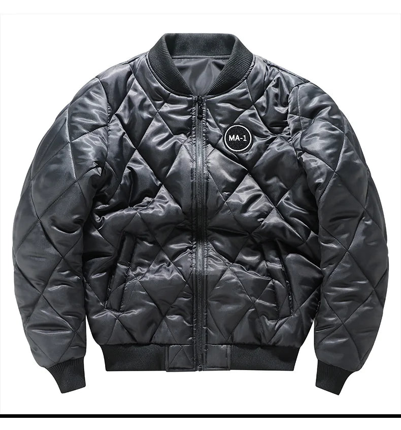 Large Size 7XL Winter Military tactical Male Army MA-1 Flight Bomber Jacket Baseball Varsity College Pilot Air Force Coat Men