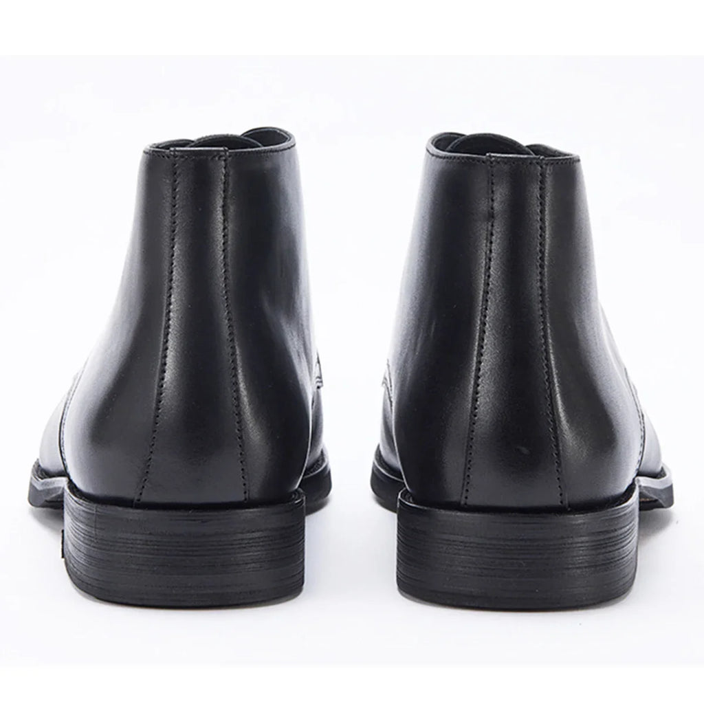 Calf Leather Men's Western Ankle Boots - Comfortable in Stock Chelsea Riding Boots for Men