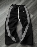 Double Toe Ripped Printed Trousers Functional Tactical Functional Men and Women Advanced Jogging Drawstring Casual Sports Pants