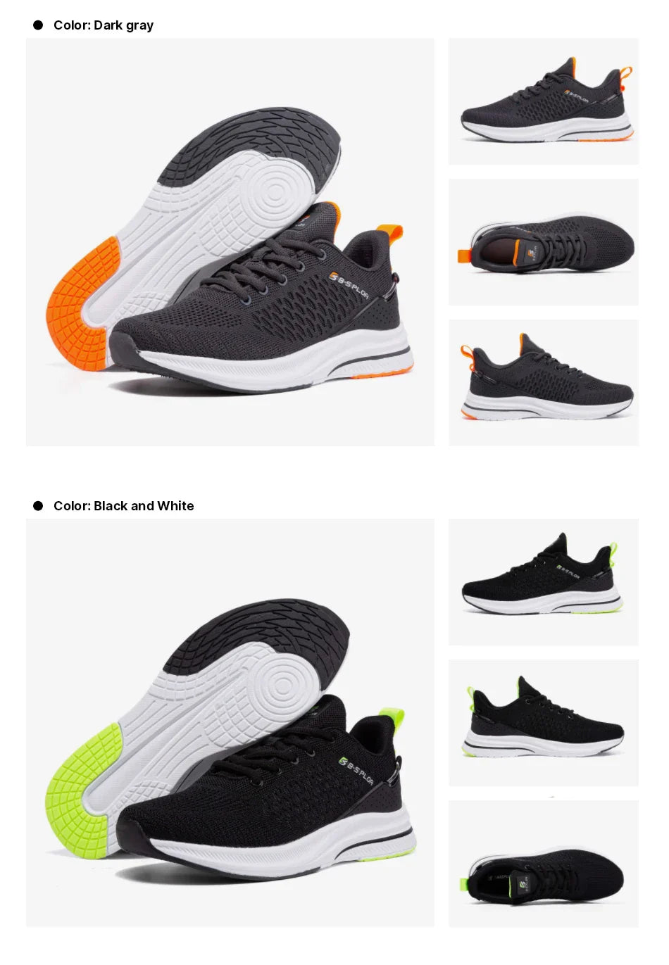 Lightweight Running Shoes For Men Comfort Men's Designer Mesh Casual Sneakers Lace-Up Male Outdoor Sports Tennis Shoes