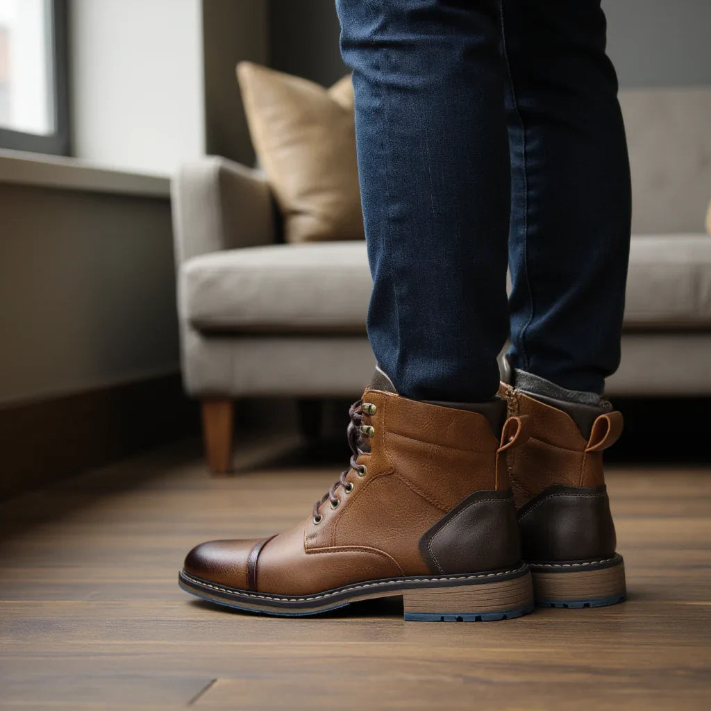 Men's Comfortable Leather Boots