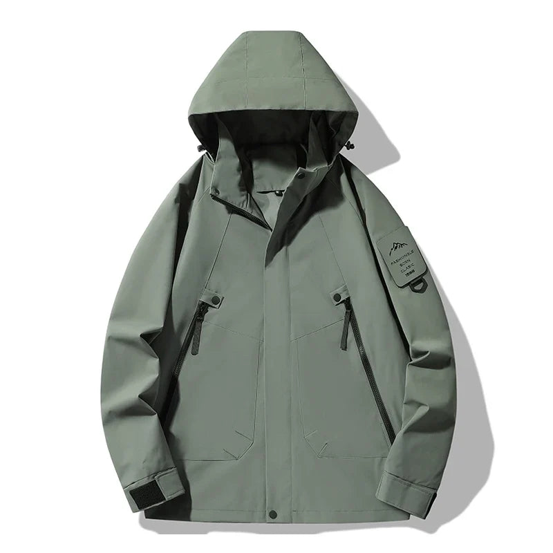 Women's Men's Waterproof Jacket Climbing Hiking Camping Trekking Windbreaker Unisex Outdoor Windproof Rain Coat Antifouling