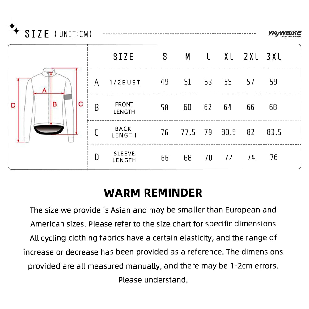 Winter Cycling Jacket Outdoor Warm Fleece Coat Thermal Bike Jacket Mtb Bicycle Jersey Weatherproof Windbreaker 5 color