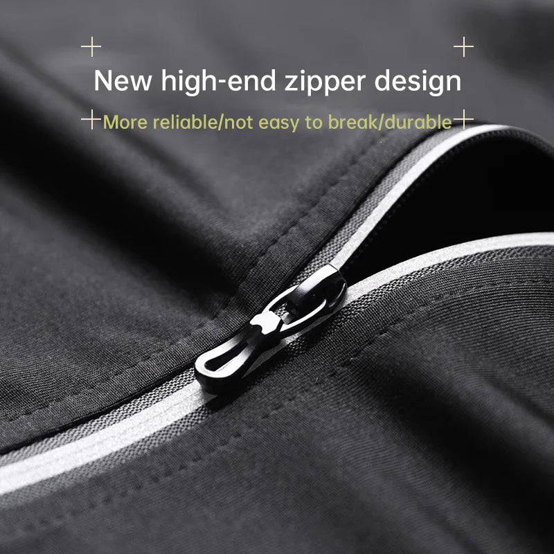 Running sportswear set men's autumn and winter fitness wear fast dry clothes professional training morning run outdoor cycling