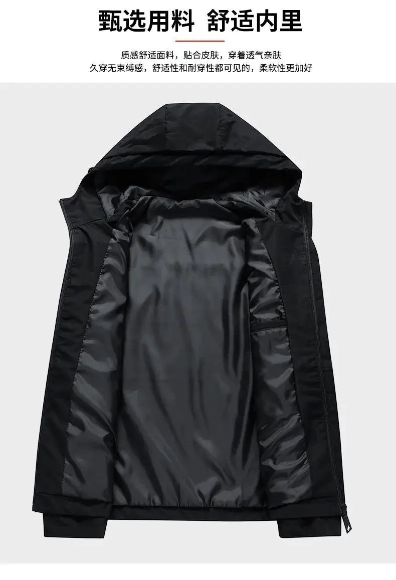 2024 Hino Men's Casual Blazer, Harajuku Outdoor Jacket, Truck logo, Spring and Autumn Clothing, New Jacket jacket, S-5XL