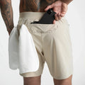 Mens Workout Fitness Shorts Camo Thin Style Breathable Jogger Gym Bodybuilding Quick Dry Running Shorts Zipper Phone Pockets