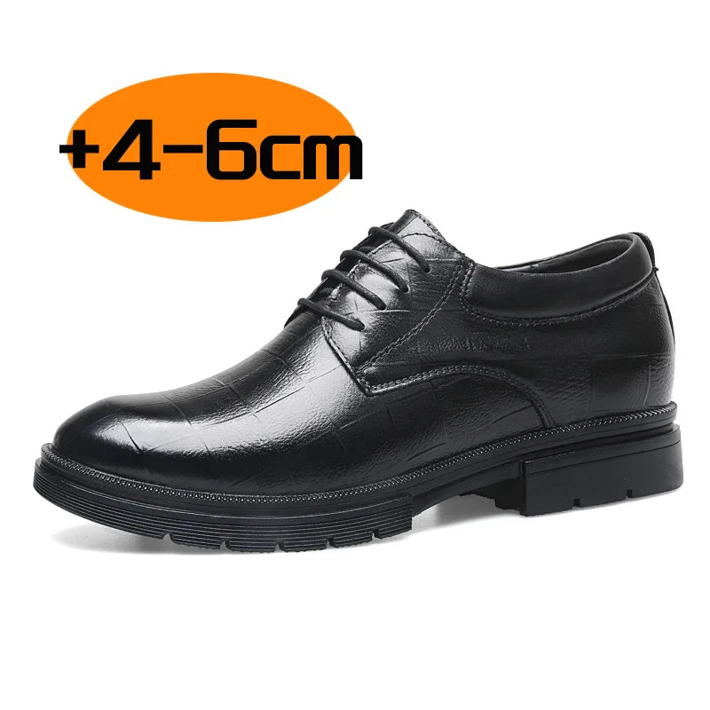 Genuine Leather Men's Oxford Shoes Lace Up Casual Shoes Comfortable Sneakers Outdoor Male Walking Shoes Formal Dress Footwear