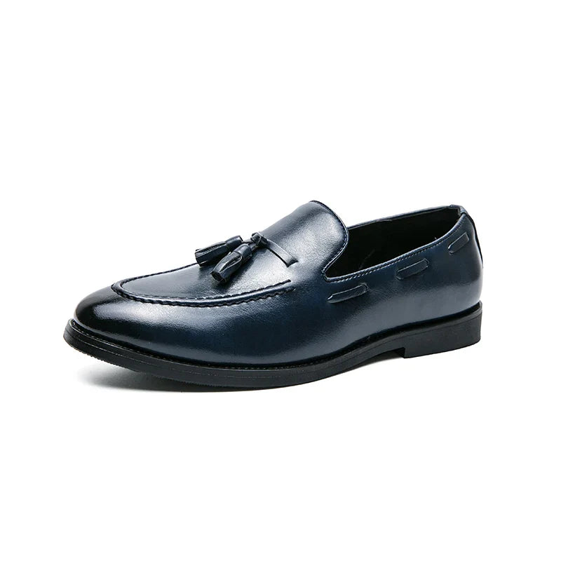 Men’s Classic Casual Loafers – Slip-On Lightweight Walking Shoes (Black, Brown, Navy)
