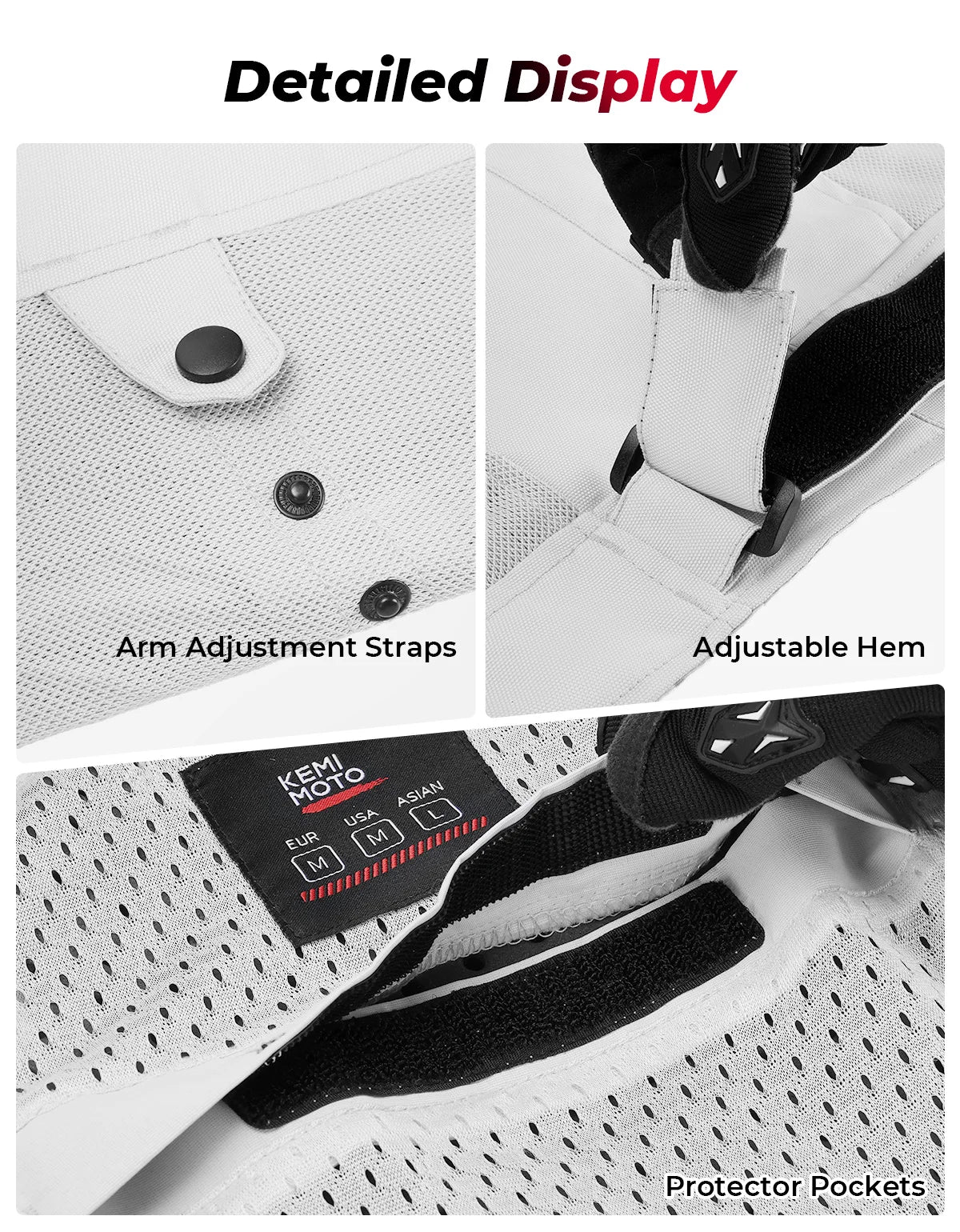 Men's Motorcycle Jacket Summer Soft Mesh  CE Certified Protector Gear Breathable Riding Cycling Outfit
