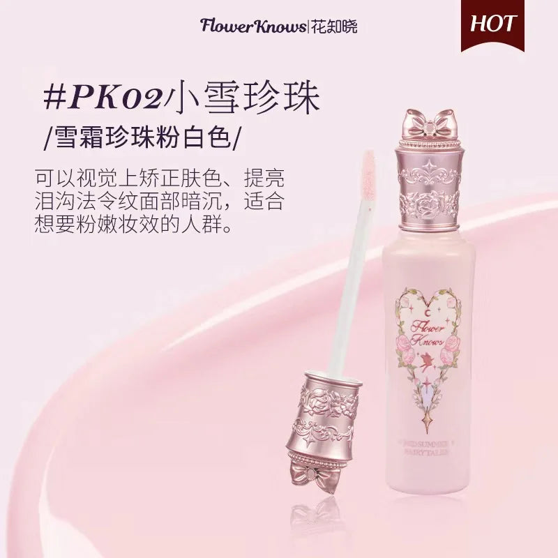 Makeup Set All In Flower Knows Little Angel Highlighter Powder Blush Strawberry Rococo Lip Gloss Perfume Kit