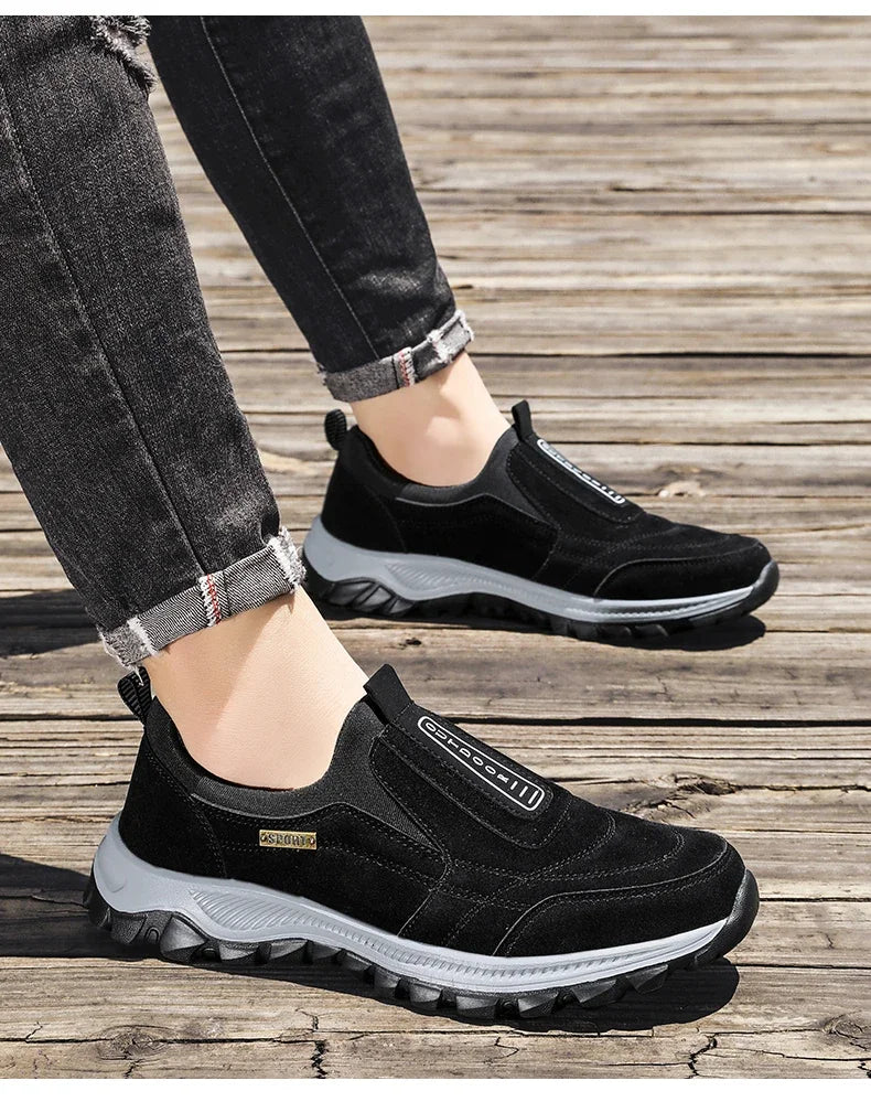 Men's Outdoor Hiking Shoes, Lightweight and Non Slip, Large Size 39 49, Camping, Running, Jogging, Leisure Sports Shoes