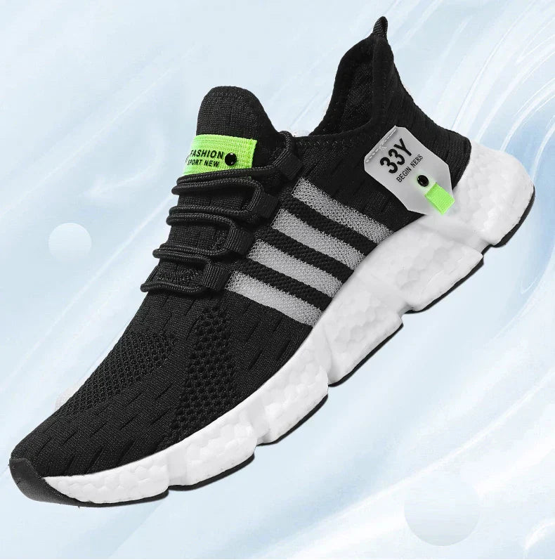 High Quality Summer Men Shoes Comfortable Sneakers Breathable Running Shoes for Men Mesh Tennis Sport Shoes