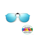Flip Up Clip on Sunglasses Polarized Men Driving Women Fishing UV400 Night Vision Sun Glasses Clips Universal Goggles