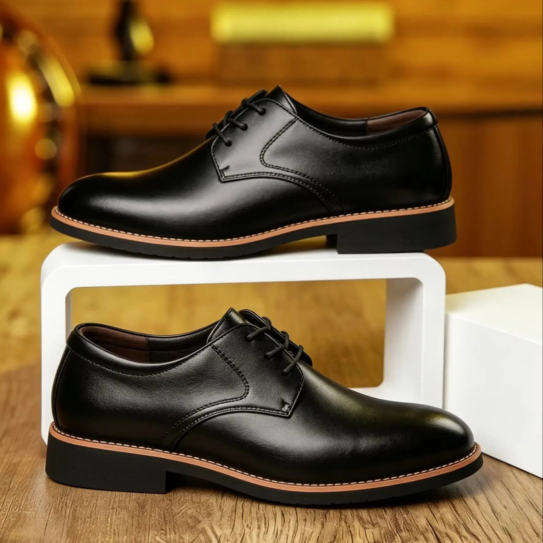 Men's Dress Shoes High Quality Brogues Casual Business Leather Shoes Social Party Leather Loafers Male Tassel