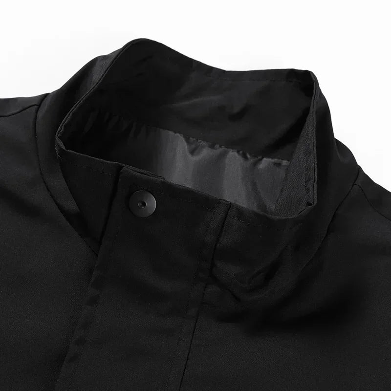 2024 New Plus Size 8xl 7xl Men Jacket Coats Spring Autumn Outdoor Windproof Black Gray Green Large 6xl 5xl Causal Windbreaker