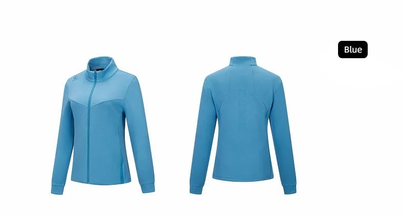 Golf Wear Women's Knit Jacket With Standing Collar Pair Cardigan Jacket Men's Sport Casual Jacket  Running Jacket