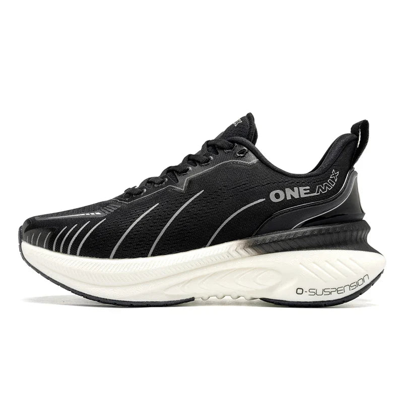 Cushioning Running Shoes For Men Suitable Heavy Runners Lace Up Sports Women Non-slip Outdoor Athletic Male Sneakers