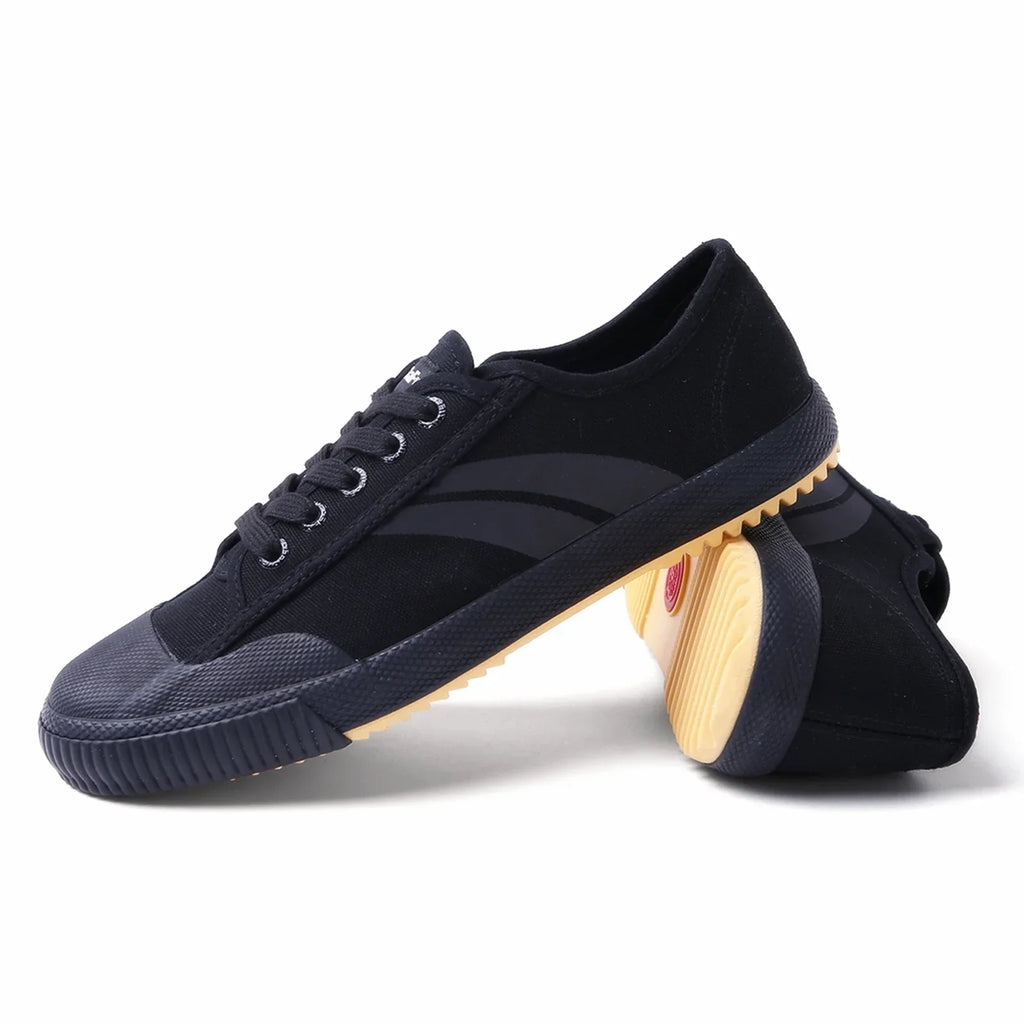 Original Kungfu Shoes Improved Version Sneakers Men Women All Black Shoes