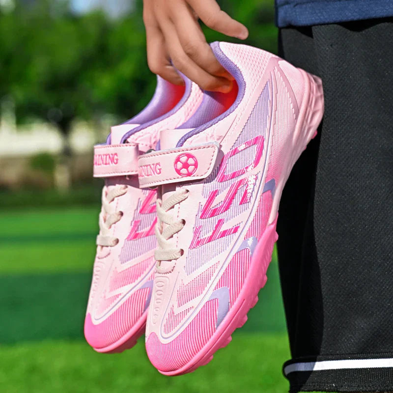 New Kid Match Boys Football Boots Professional Non-Slip Sneakers Match Soccer Shoes Sports Shoes Outdoor Comfortable Unisex