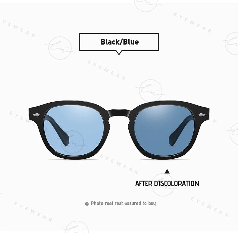 NEW Fashion Photochromic Sunglasses Women Men Polarized Blue Eyewear Drivign Outdoor UV Protection Eyewear gafas de sol mujer
