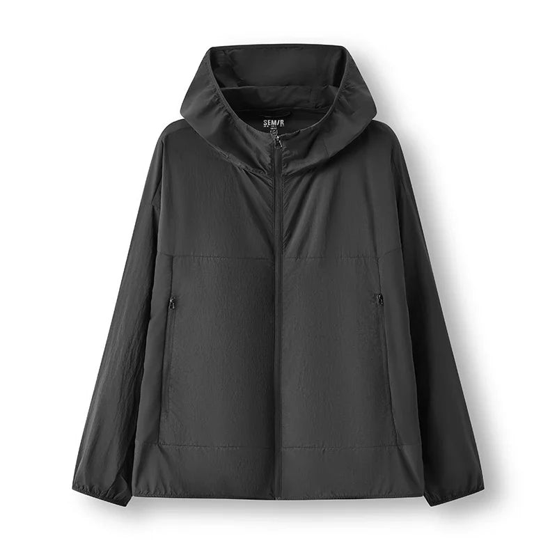 Sun Protection Jacket Men Lightweight Cool Feeling Triple Protection Hooded Top 2025 New Summer Jacket for Outdoor