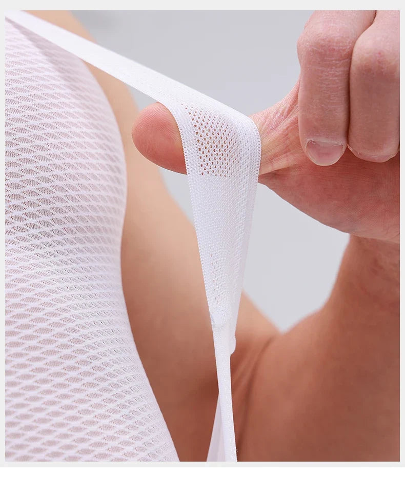 2025 Men's Cycling Bib Shorts High-Waisted Breathable Biking Bicycle Bibs Pants MTB Cycling Clothing Man with Pockets
