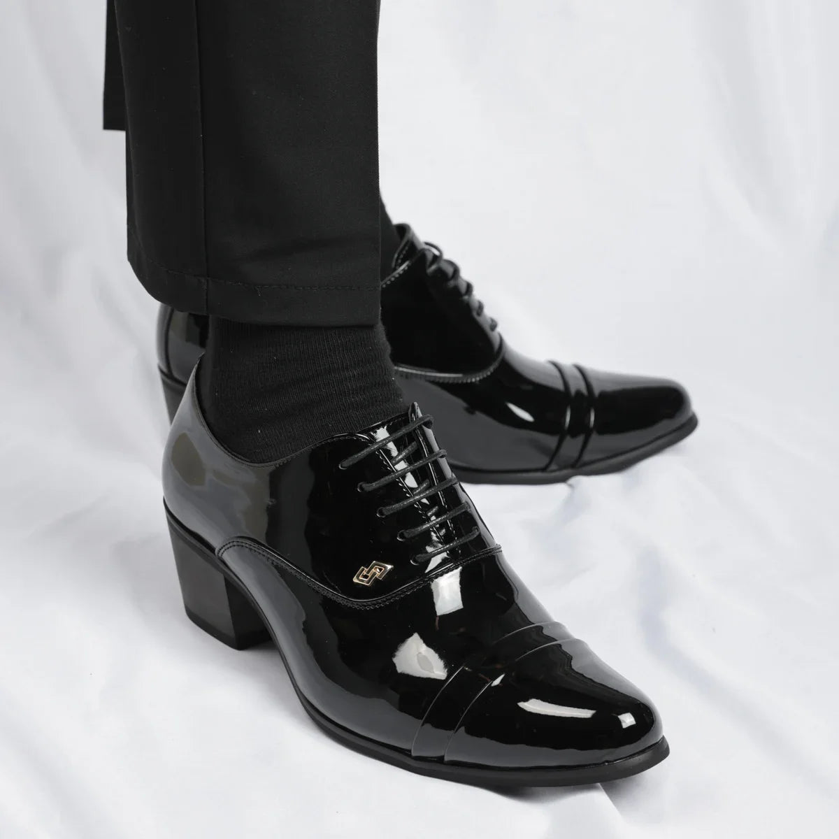 Trendy Men's Casual Black Brown Lace Up Oxford Cuban Shoes Gentleman Business Flats Dress Homecoming Footwear Zapatos Hombre