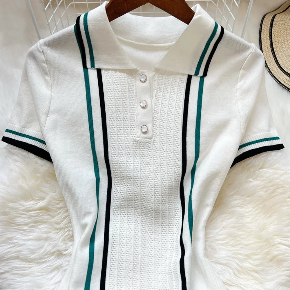 Brand Fashion Women Knitted Mini Dress Ins Hot Sexy Package Hips Ruffled Party Dress Streetwear Lady Outfits Vestidos