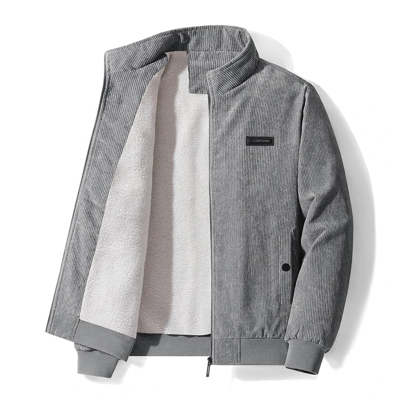 Men 2025 Winter Brand Thick Warm Fleece Jacket Men Fashion Windproof Outdoor Coat Men Autumn Outwear Classic Casual Jacket Men