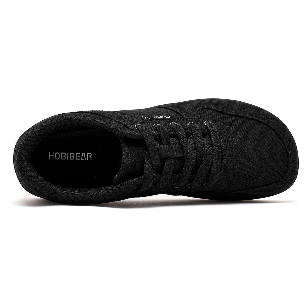 Unisex Barefoot Shoes for Men Women Wide Minimalist Walking Sneakers Lace-Up Outdoor Lightweight Running Shoes