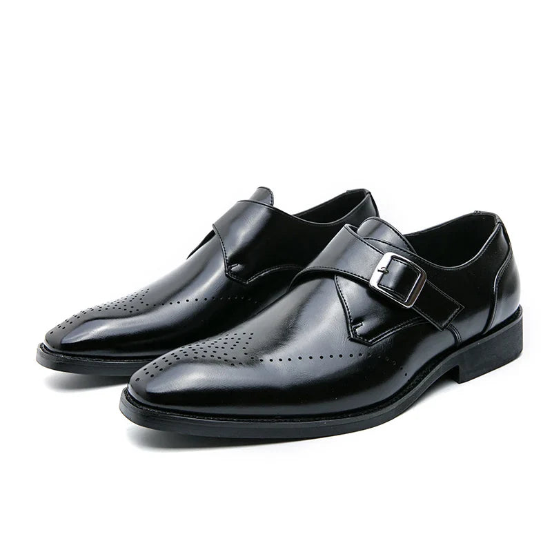 Leather Shoes For Man Loafers Casual Fashion Business Formal Shoes wedding Big Size Designer Shoes High Quality