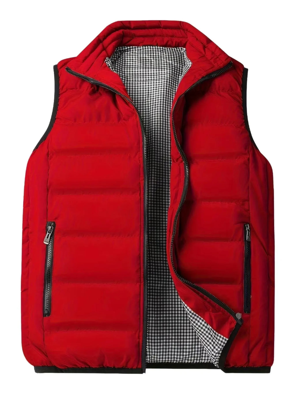 Men's Embroidery Brand High Quality Warm Vest Vest, Autumn and Winter Luxury Fashion Brand, Sleeveless Outdoor Windproof Jacket