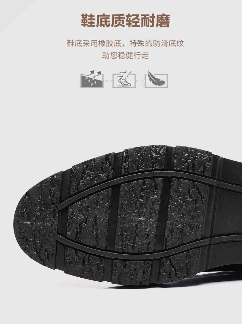 Men Dress Elevator Shoes Platform Breathable Lift Casual Business Luxury Genuine Leather Heightening Shoes5/8/10CM Taller Male