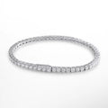 D VVS1 Moissanite Tennis Bracelet Original s925 Sterling Silver Plated 18k White Gold with GRA Bracelets for Women Man