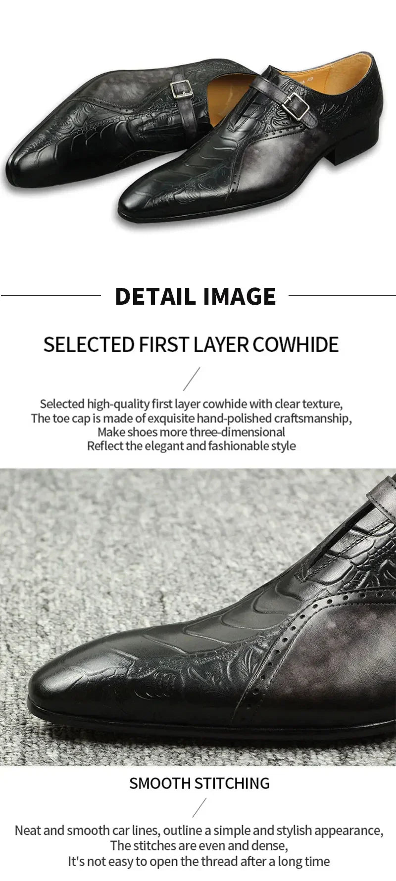 Men's Genuine Leather Loafers Soft & Comfortable Formal Shoes for Office, Wedding, Party Spring & Summer Dress Shoes | Hot Sale