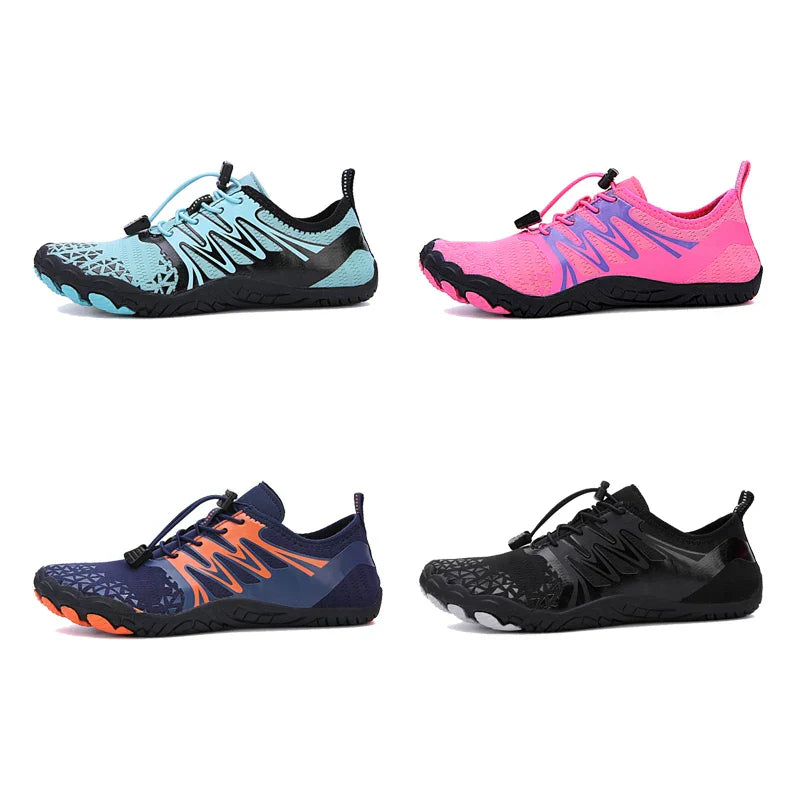 Men Women Barefoot Outdoor Aqua Shoes Couple Quick-drying Wading Beach Swimming Fitness Cycling Sports Water Sneakers
