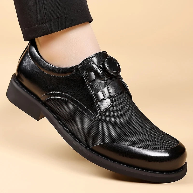 Classic Leisure Business Footwear Male 2025 New  Loafers Mens Oxford Shoes Leisure Walking Shoes Handmade Casual Leather Shoes